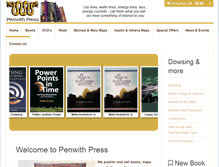 Tablet Screenshot of penwithpress.co.uk